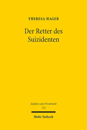 Hager | Der Retter des Suizidenten | E-Book | sack.de