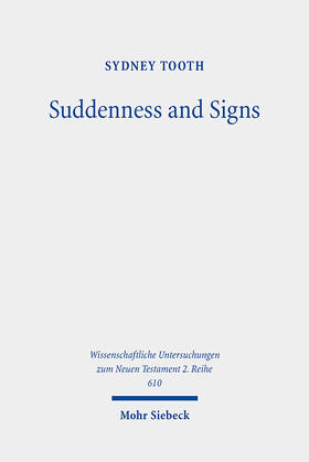 Tooth |  Suddenness and Signs | Buch |  Sack Fachmedien