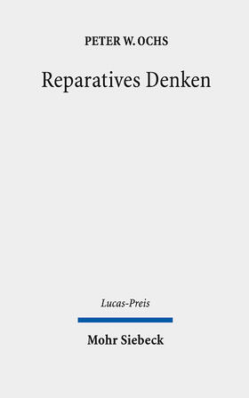 Ochs / Weyel |  Reparatives Denken | Buch |  Sack Fachmedien