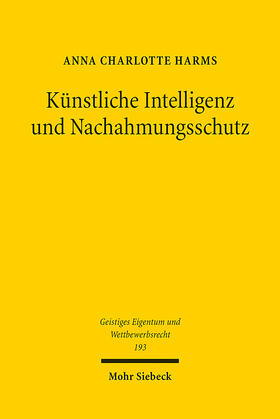 Harms |  Künstliche Intelligenz und Nachahmungsschutz | eBook | Sack Fachmedien