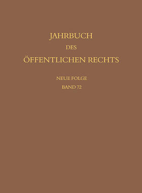 Lepsius / Nußberger / Waldhoff |  Jahrbuch des öffentlichen Rechts der Gegenwart. Neue Folge | Buch |  Sack Fachmedien