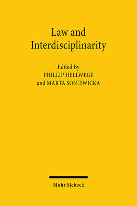 Hellwege / Soniewicka |  Law and Interdisciplinarity | Buch |  Sack Fachmedien