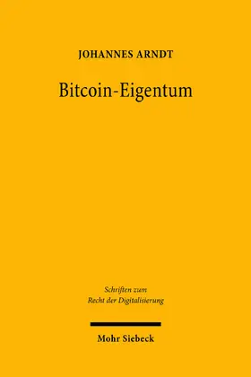 Arndt |  Bitcoin-Eigentum | eBook | Sack Fachmedien