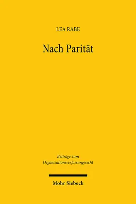 Rabe |  Nach Parität | Buch |  Sack Fachmedien