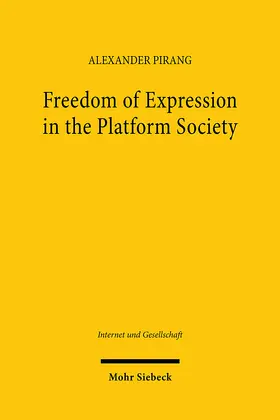 Pirang |  Freedom of Expression in the Platform Society | Buch |  Sack Fachmedien