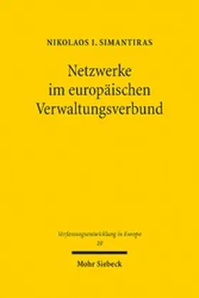 Simantiras |  Netzwerke im Europäischen Verwaltungsverbund | eBook | Sack Fachmedien