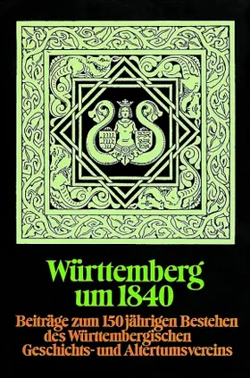 Maurer |  Württemberg um 1840 | Buch |  Sack Fachmedien