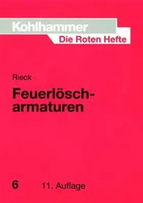 Rieck |  Feuerlöscharmaturen | Buch |  Sack Fachmedien