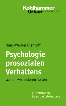 Bierhoff |  Psychologie prosozialen Verhaltens | Buch |  Sack Fachmedien