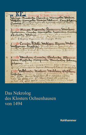  Das Nekrolog des Klosters Ochsenhausen von 1494 | Buch |  Sack Fachmedien