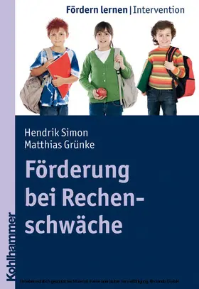 Simon / Grünke / Ellinger |  Förderung bei Rechenschwäche | eBook | Sack Fachmedien