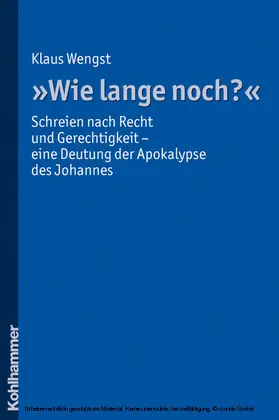 Wengst |  "Wie lange noch?" | eBook | Sack Fachmedien