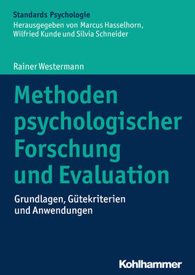 Westermann |  Westermann, R: Methoden psychologischer Forschung | Buch |  Sack Fachmedien