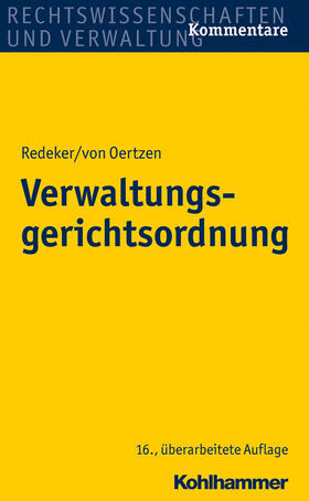 Redeker / Kothe / von Nicolai |  Verwaltungsgerichtsordnung | Buch |  Sack Fachmedien