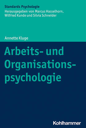 Kluge / Hasselhorn |  Arbeits- und Organisationspsychologie | Buch |  Sack Fachmedien