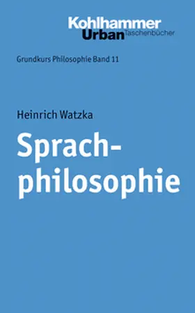 Watzka | Sprachphilosophie | E-Book | sack.de