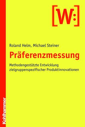 Helm / Steiner |  Präferenzmessung | eBook | Sack Fachmedien