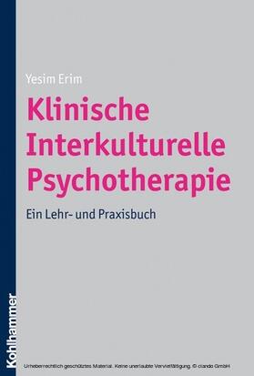 Erim |  Klinische Interkulturelle Psychotherapie | eBook | Sack Fachmedien