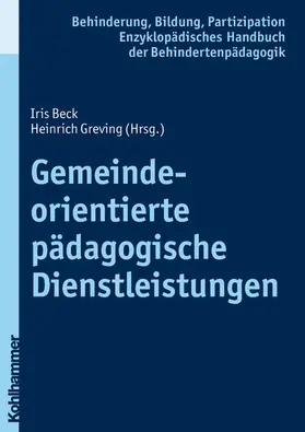 Beck / Greving / Jantzen |  Gemeindeorientierte pädagogische Dienstleistungen | eBook | Sack Fachmedien