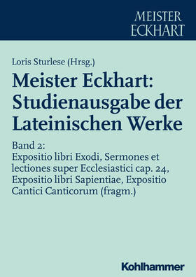 Sturlese / Rubino |  Meister Eckhart: Studienausgabe der Lateinischen Werke | Buch |  Sack Fachmedien