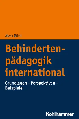 Bürli |  Behindertenpädagogik international | Buch |  Sack Fachmedien