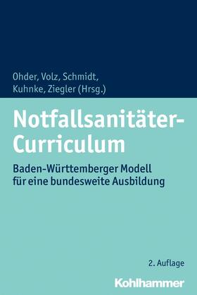 Ohder / Volz / Schmidt |  Notfallsanitäter-Curriculum | eBook | Sack Fachmedien