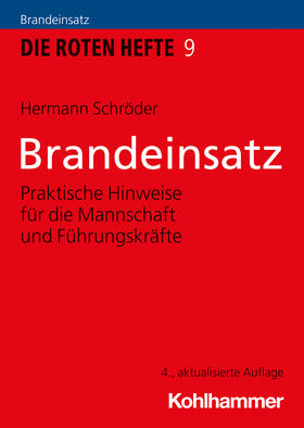 Schröder | Brandeinsatz | Buch | 978-3-17-039910-5 | sack.de