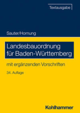 Sauter / Hornung |  Landesbauordnung für Baden-Württemberg | eBook | Sack Fachmedien