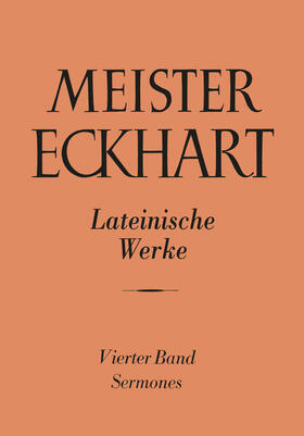 Benz / Decker / Koch |  Meister Eckhart. Lateinische Werke Band 4: | Buch |  Sack Fachmedien