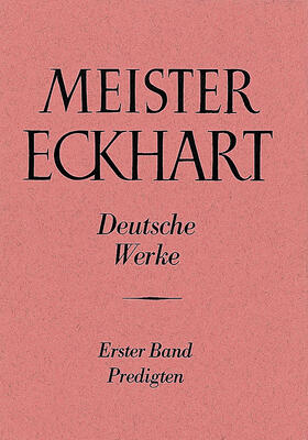 Quint |  Meister Eckhart. Deutsche Werke Band 1: Predigten | Buch |  Sack Fachmedien