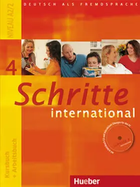 Hilpert / Kerner / Niebisch | Schritte international 4. Kursbuch + Arbeitsbuch mit Audio-CD zum Arbeitsbuch und interaktiven Übungen | Buch | 978-3-19-001854-3 | sack.de