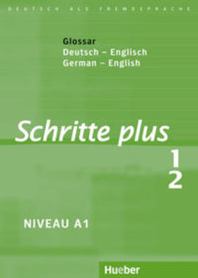 Niebisch / Penning-Hiemstra / Specht |  Schritte plus 1+2. Glossar Deutsch-Englisch - Glossary German-English | Buch |  Sack Fachmedien