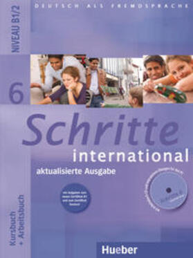 Hilpert / Robert / Schümann |  Schritte international 6. Kursbuch + Arbeitsbuch mit Audio-CD zum Arbeitsbuch und interaktiven Übungen | Buch |  Sack Fachmedien