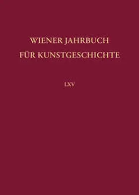 Schwarz |  Wiener Jahrbuch für Kunstgeschichte LXV | Buch |  Sack Fachmedien