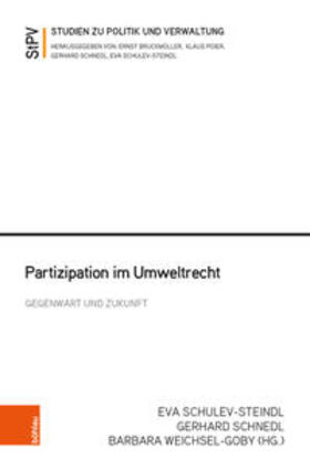 Schulev-Steindl / Schnedl / Weichsel-Goby | Partizipation im Umweltrecht | Buch | 978-3-205-20041-3 | sack.de