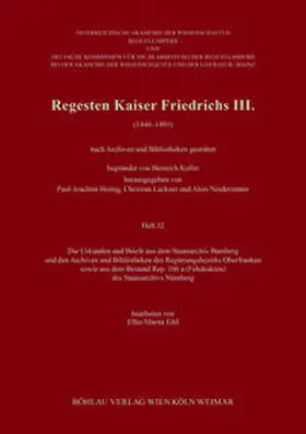  Regesten Kaiser Friedrichs III. (1440-1493) | Buch |  Sack Fachmedien