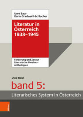 Baur |  Literatur in Österreich 1938-1945 | Buch |  Sack Fachmedien