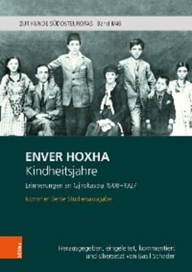 Hoxha / Schader |  Kindheitsjahre. Erinnerungen an Gjirokastra 1908-1927 | eBook | Sack Fachmedien
