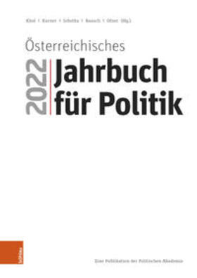 Khol / Karner / Sobotka |  Österreichisches Jahrbuch für Politik 2022 | Buch |  Sack Fachmedien