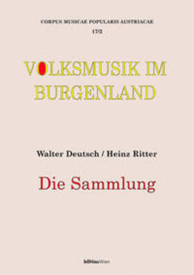 Ritter / Deutsch |  Volksmusik im Burgenland | Buch |  Sack Fachmedien