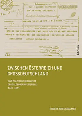 Kriechbaumer |  Zwischen Österreich und Großdeutschland | Buch |  Sack Fachmedien