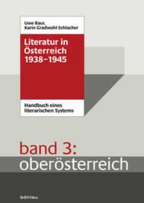 Gradwohl-Schlacher / Baur |  Literatur in Österreich 1938-1945 | Buch |  Sack Fachmedien