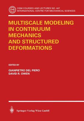 Owen / Del Piero |  Multiscale Modeling in Continuum Mechanics and Structured Deformations | Buch |  Sack Fachmedien