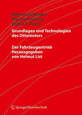 Eichlseder / Piock / Klüting |  Grundlagen und Technologien des Ottomotors | Buch |  Sack Fachmedien
