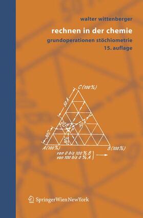 Wittenberger |  Rechnen in der Chemie | Buch |  Sack Fachmedien