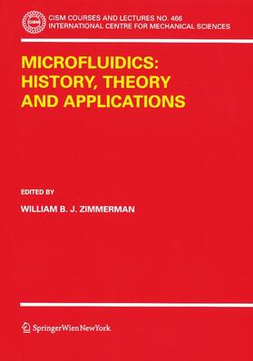 Zimmerman |  Microfluidics: History, Theory and Applications | Buch |  Sack Fachmedien