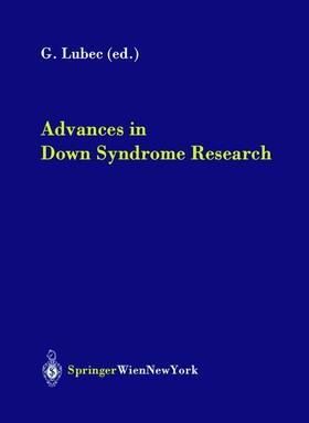 Lubec |  Advances in Down Syndrome Research | Buch |  Sack Fachmedien