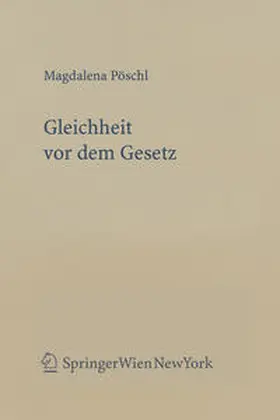 Pöschl |  Gleichheit vor dem Gesetz | eBook | Sack Fachmedien