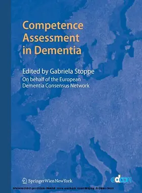 Stoppe |  Competence Assessment in Dementia | eBook | Sack Fachmedien