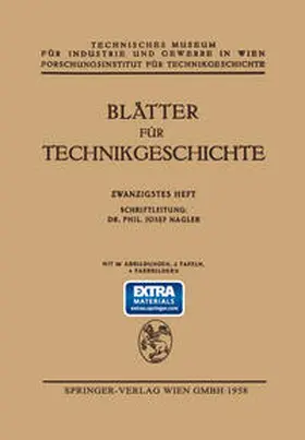 Nagler |  Blätter für Technikgeschichte | Buch |  Sack Fachmedien